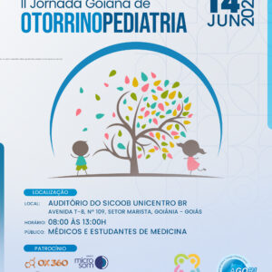 II Jornada Goiana de Otorrinopediatria - Inscrição de médico Sócio da AGORL e SGP (Sociedade Goiana de Pediatria)